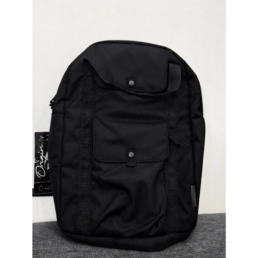 Travelon Origin Anti-Theft Daypack Black Men's Everyday Backpack - Sleek Bag